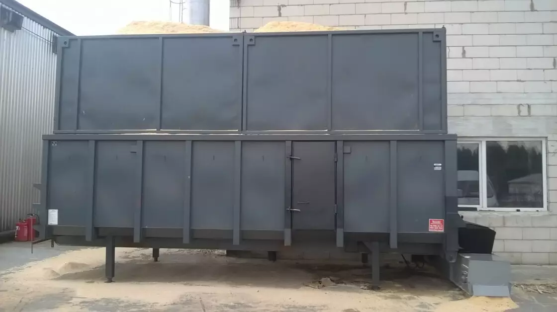 Coverage container